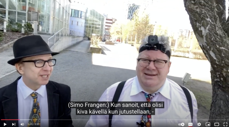 LTS: Kävelybuumi liikkeellä Simo Frangénin kanssa