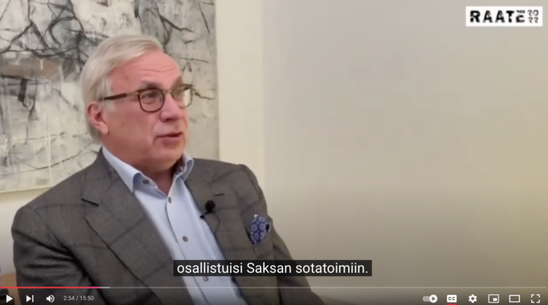 Raate2022 - Peter Fagernäs – Kenraali Uno Fagernäsin sodat