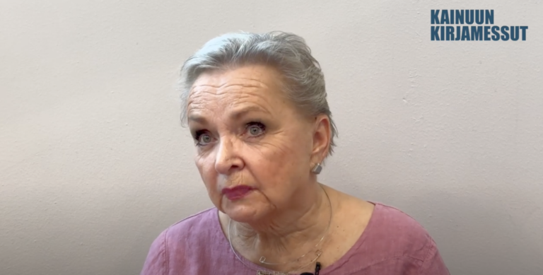 Kainuun Kirjamessut 2024 - Raija Oranen – Punaisten kukkien puutarha