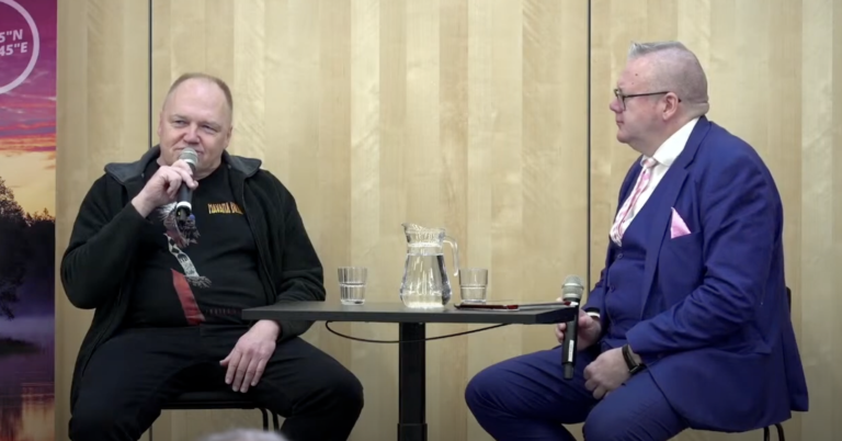 Kainuun Kirjamessut 2024 - Tapani Bagge - Manhattanin lentävä aave & Julma rakkaus