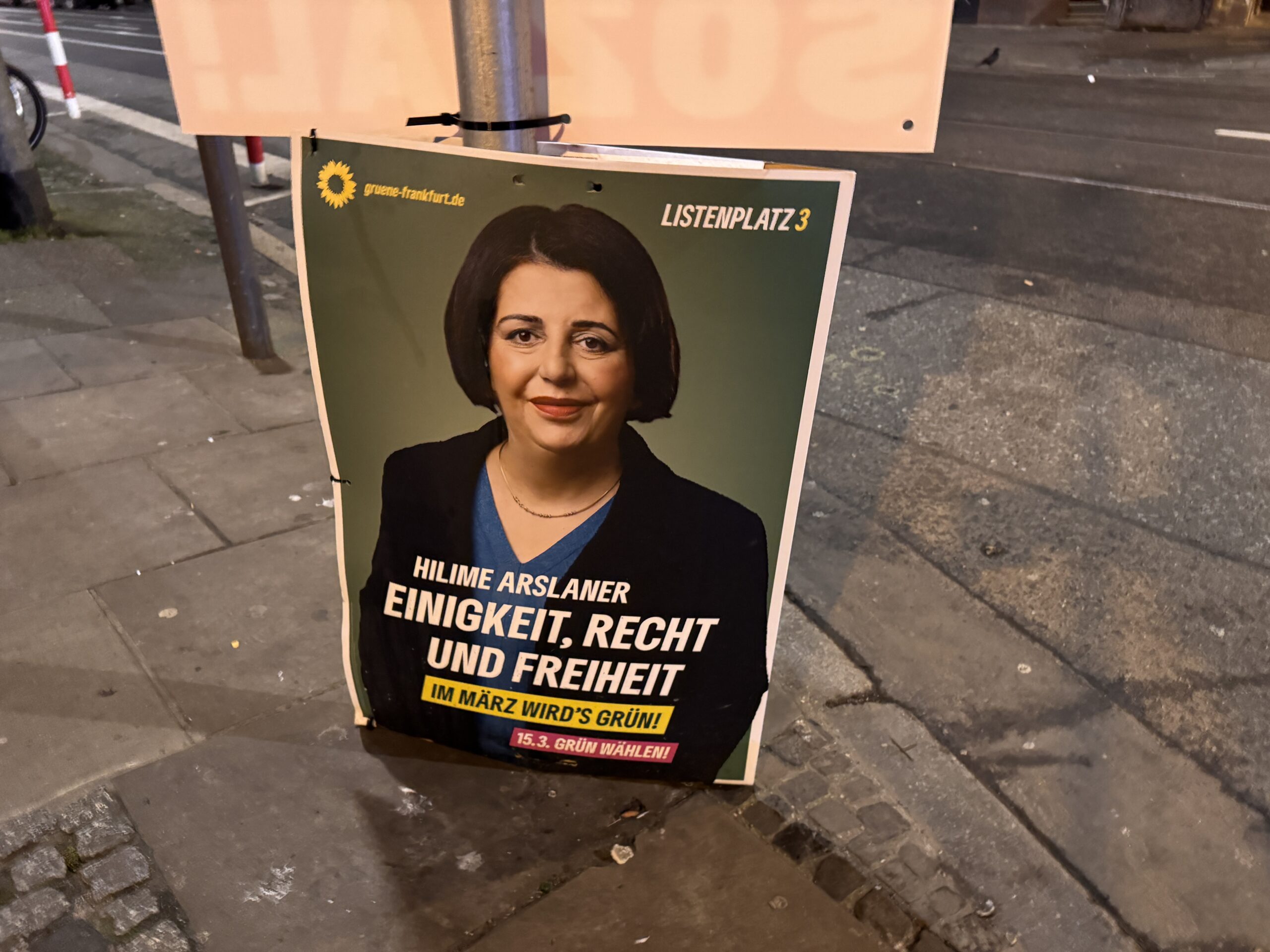 Frankfurt-vaalit juliste