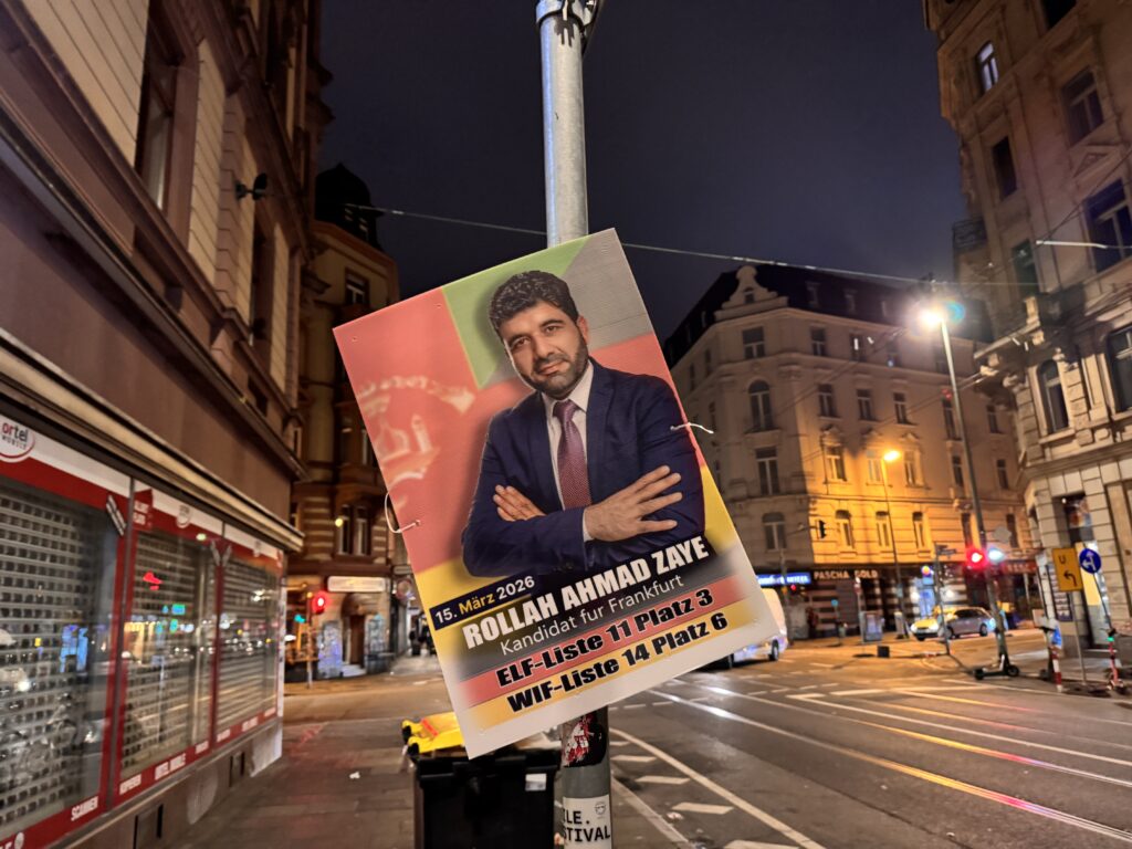 Frankfurt-vaalit juliste