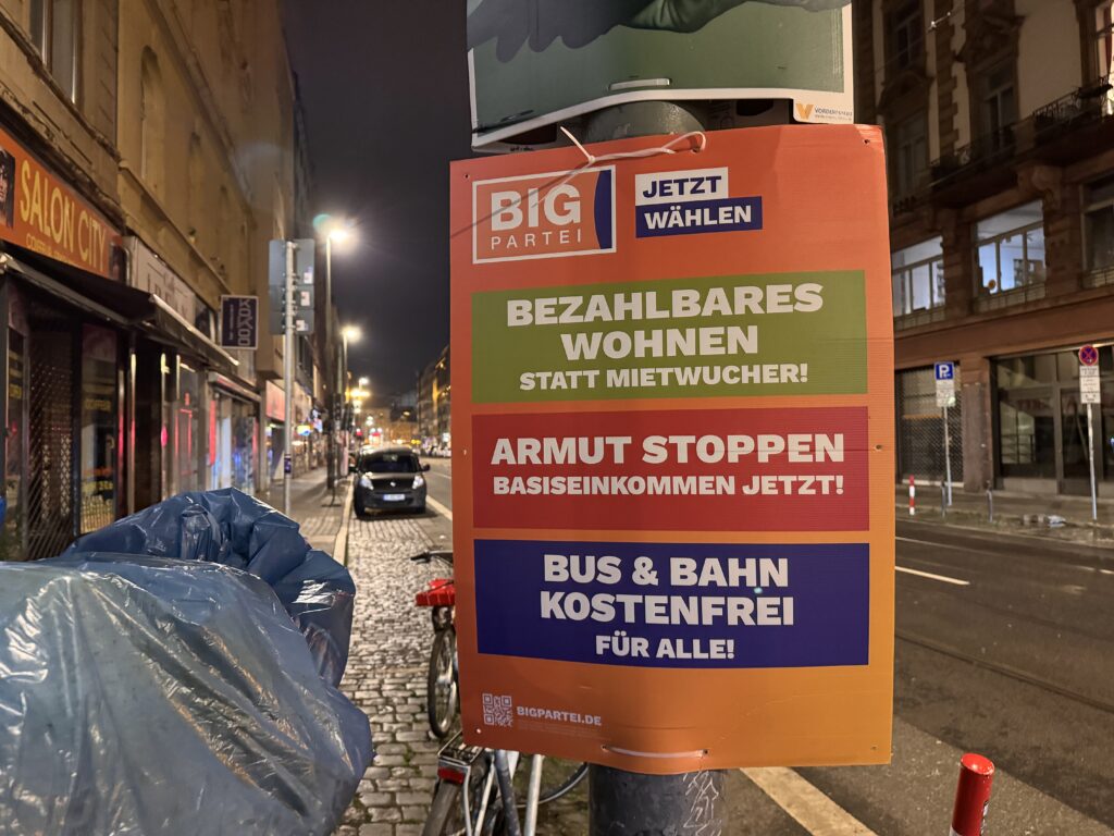 Frankturtin paikallisvaalit - juliste