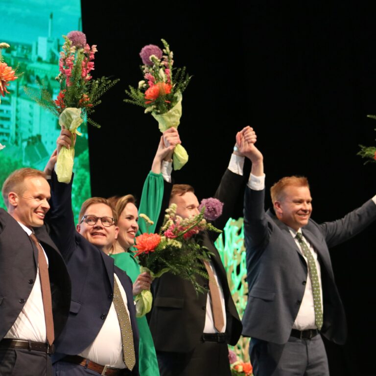 Tunnelmia Keskustapuolueen puoluekokouksesta 2026 Tampereelta